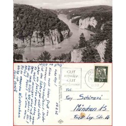 کارت پستال خارجی شماره 164 -مستعمل تمبردار - "آلمان 1962