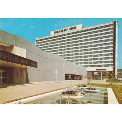 کارت پستال خارجی شماره 156 - هتل هیلتون دسلدورف - آلمان