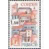 1 عدد  تمبر تبلیغات توریستی - Cordes - فرانسه 1980