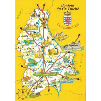 کارت پستال خارجی شماره 48 - لوگزامبورگ