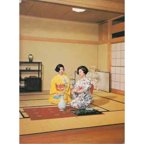 کارت پستال خارجی شماره 36 - فضای سنتی ژاپنی