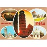 کارت پستال خارجی شماره 10 - برج پیزا - ایتالیا