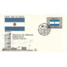 پاکت مهر روز کشورهای عضو سازمان ملل - آرژانتین -  نیویورک سازمان ملل 1987