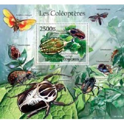 مینی شیت حشرات - سوسکها - 2 - کومور 2011 قیمت 14 دلار