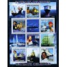 مینی شیت کشتیهای معروف - تایتانیک - کومور 2009 قیمت 9 یورو