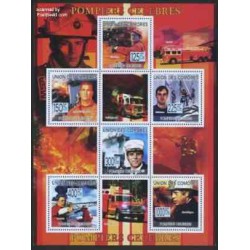 مینی شیت آتش نشانان - کومور 2009 قیمت 9 یورو