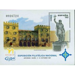 سونیرشیت نمایشگاه ملی تمبر اگزفیلنا 97 - اسپانیا 1997