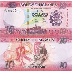 اسکناس 10 دلار - جزایر سلیمان 2017