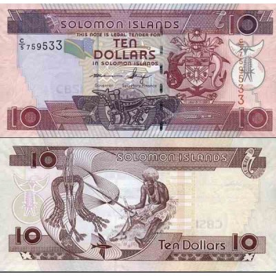 اسکناس 10 دلار - جزایر سلیمان 2009