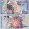 اسکناس 25 گولدن - سورینام 2000