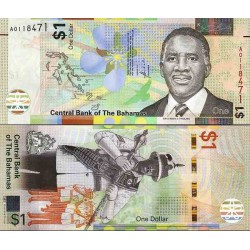 اسکناس 1 دلار - باهاماس 2017