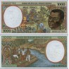 اسکناس 1000 فرانک - کنگو 2000 - آفریقای مرکزی 2000