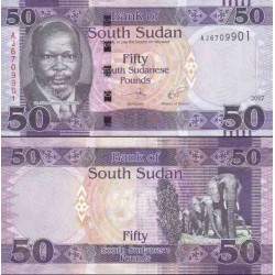 اسکناس 50 پوند - سودان جنوبی 2017