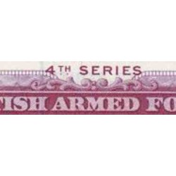 کوپن 1 پوند نیروهای مسلح بریتانیائی - سری چهارم  - انگلیس 1962