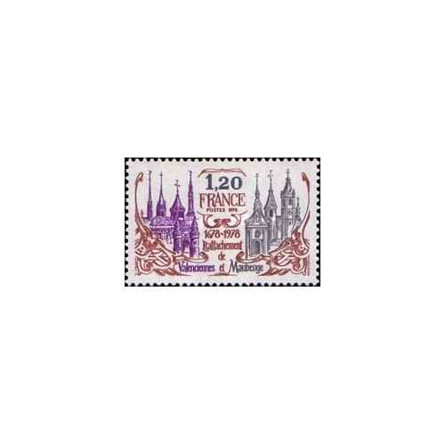 1 عدد تمبر سیصدمین سالگرد بازگشت والنسین و موبوژ به فرانسه - فرانسه 1978 1 عدد تمبر سیصدمین سالگرد بازگشت والنسین و موبوژ به فرانسه - فرانسه 1978