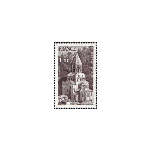 1 عدد تمبر کلیسای سنت زاتورن - فرانسه 1978 1 عدد تمبر کلیسای سنت زاتورن - فرانسه 1978