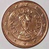 سکه 1 سنت یورو - مس روکش فولاد -اتریش 2011 غیر بانکی