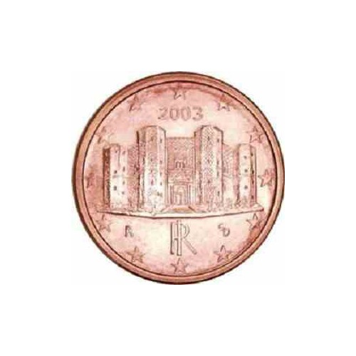 سکه 1 سنت یورو - مس روکش فولاد - ایتالیا 2012 غیر بانکی
