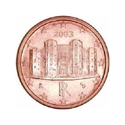 سکه 1 سنت یورو - مس روکش فولاد - ایتالیا 2010 غیر بانکی