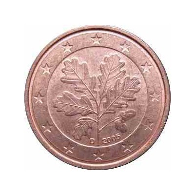 سکه 1 سنت یورو - مس روکش فولاد - آلمان 2010 غیر بانکی