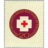 1 عدد تمبر صدمین سالگرد صلیب سرخ بین المللی - برجسته - جمهوری فدرال آلمان 1963
