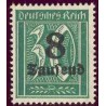 1 عدد تمبر از سری پستی - سورشارژ  8 مارک  - رایش آلمان 1923