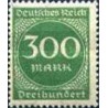 1 عدد تمبر از سری پستی - 300 مارک  - رایش آلمان 1923