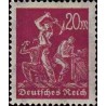 1 عدد تمبر از سری پستی - 20 فنیک  - رایش آلمان 1922