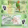 اسکناس پلیمر 5 دلار - فیجی 2012