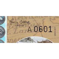 اسکناس پلیمر250 دلار - قطب شمال 2017