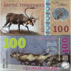 اسکناس پلیمر 100 دلار - قطب شمال 2017