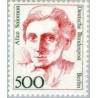 1 عدد تمبرسری پستی زنان نامدار _ آلیس سالومون  -اصلاح طلب اجتماعی - برلین آلمان 1989 قیمت 14 دلار