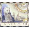 1 عدد تمبر تاریخچه ناوبری لتونی- لتونی 2002 قیمت 2.9 دلار