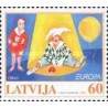 1 عدد تمبر مشترک اروپا - Europa Cept - سیرک - لتونی 2002 قیمت 2.9 دلار