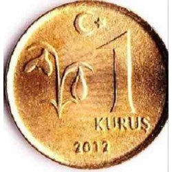 سکه 1 کروز - برنجی - ترکیه 2012 غیر بانکی