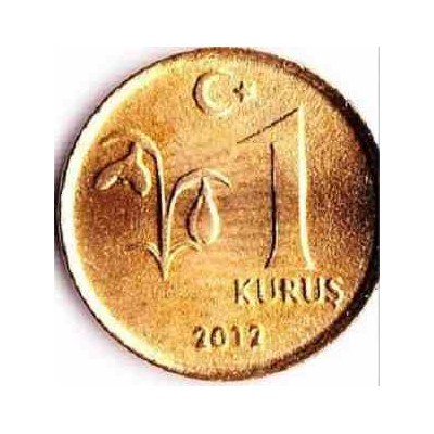 سکه 1 کروز - برنجی - ترکیه 2012 غیر بانکی