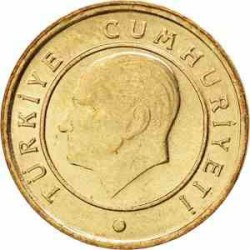 سکه 1 کروز - برنجی - ترکیه 2010 غیر بانکی