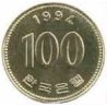 سکه  100 وون  - نیکل مس - کره جنوبی 1994 غیر بانکی