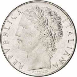 سکه 100 لیر -    Acmonital - ایتالیا 1974 غیر بانکی