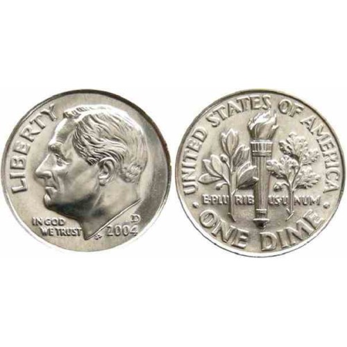 سکه 10 سنت - نیکل مس - P - آمریکا 2009 غیر بانکی