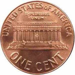 سکه 1 سنت - برنجی - آمریکا 2002 غیر بانکی