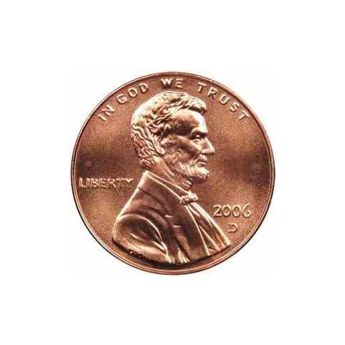 سکه 1 سنت - برنجی - آمریکا 2006 غیر بانکی