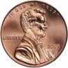سکه 1 سنت - برنجی - آمریکا 2005 غیر بانکی