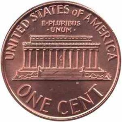 سکه 1 سنت - برنجی - آمریکا 1988غیر بانکی