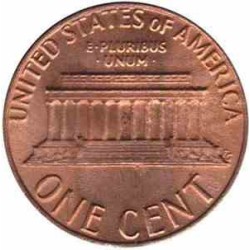 سکه 1 سنت - برنجی - آمریکا 1981غیر بانکی