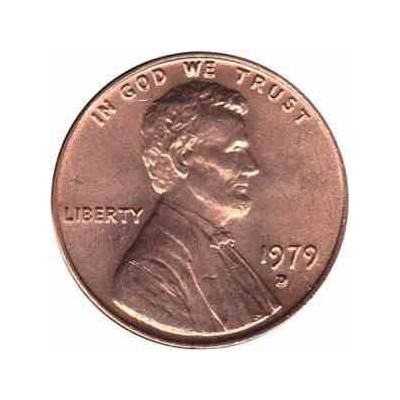 سکه 1 سنت - برنجی - آمریکا 1979غیر بانکی