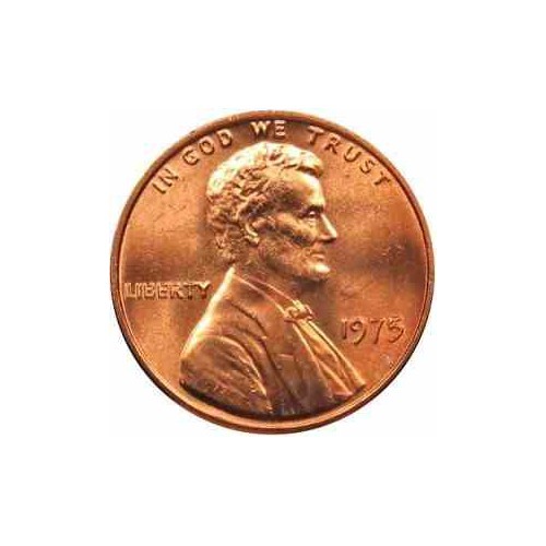 سکه 1 سنت - برنجی - آمریکا 1975غیر بانکی