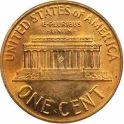 سکه 1 سنت - برنجی - آمریکا 1960غیر بانکی
