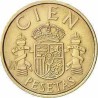 سکه 100پزتا - مس آلومینیم نیکل - اسپانیا 1982غیر بانکی