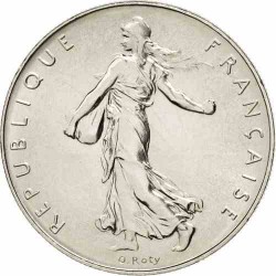 سکه 1 فرانک - نیکل - فرانسه 1969غیر بانکی